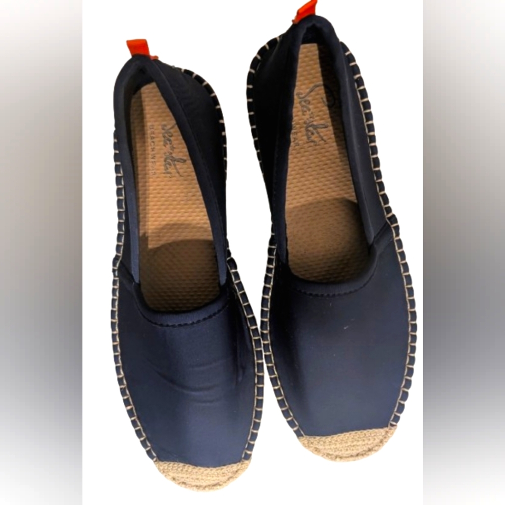 Sea Star Beachwear Women's Navy Blue Beachcomber Espadrilles
